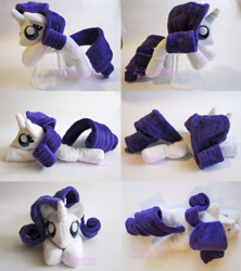 Size: 1280x1444 | Tagged: safe, artist:catnapcaps, rarity, beanie (plushie), irl, photo, plushie, solo