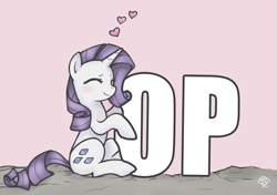 Size: 1121x787 | Tagged: safe, artist:soulspade, edit, rarity, pony, unicorn, heart, op