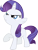 Size: 2577x3397 | Tagged: safe, artist:kernelcobb, rarity, pony, unicorn, angry, blank flank, filly, scrunchy face