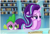 Size: 1238x845 | Tagged: safe, artist:ctb-36, spike, starlight glimmer, dragon, pony, unicorn, the crystalling, cute, scene interpretation