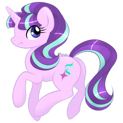 Size: 2000x2000 | Tagged: safe, artist:orcakisses, starlight glimmer, pony, unicorn, backwards cutie mark, simple background, solo, transparent background, vector