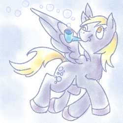 Size: 800x800 | Tagged: safe, artist:weekendviking, derpy hooves, pegasus, pony, female, mare