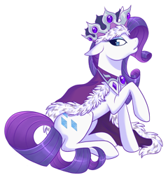 Size: 800x833 | Tagged: safe, artist:noxxplush, princess platinum, rarity, pony, unicorn, floppy ears, sitting