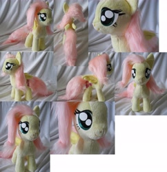 Size: 6654x6861 | Tagged: safe, artist:rens-twin, fluttershy, pony, absurd resolution, irl, photo, plushie, solo