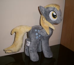 Size: 660x576 | Tagged: safe, artist:finnickie, derpy hooves, pegasus, pony, female, irl, mare, photo, plushie, solo