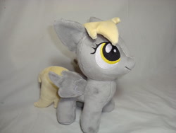 Size: 900x675 | Tagged: safe, artist:planetplush, derpy hooves, pony, filly, irl, photo, plushie, solo