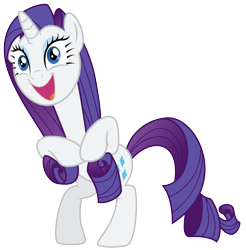 Size: 4800x4880 | Tagged: safe, artist:yanoda, rarity, pony, unicorn, the crystal empire, spoiler:s03, absurd resolution, excited, rarity tugs her mane, simple background, transparent background, tugging, vector