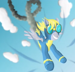 Size: 3313x3193 | Tagged: safe, artist:041744, derpy hooves, pegasus, pony, female, high res, mare, wonderbolts uniform