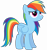 Size: 3360x3600 | Tagged: safe, artist:tomfraggle, derpibooru import, rainbow dash, pegasus, pony, female, high res, mare, simple background, solo, transparent background, vector