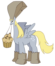 Size: 900x1072 | Tagged: safe, derpy hooves, pegasus, pony, female, mare, small head