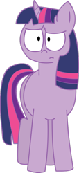 Size: 604x1322 | Tagged: safe, artist:godofhamsters, derpibooru import, twilight sparkle, pony, unicorn, female, horn, mare, purple coat, purple mane, solo