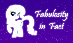 Size: 1000x600 | Tagged: safe, rarity, pony, unicorn, author:crowley, cover art, fanfic, female, horn, mare, solo