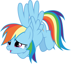 Size: 7950x7152 | Tagged: safe, artist:chrzanek97, derpibooru import, rainbow dash, pegasus, pony, the crystalling, .svg available, absurd resolution, cold, female, flying, freezing, mare, shivering, simple background, solo, transparent background, vector