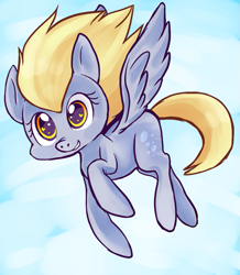 Size: 859x986 | Tagged: safe, artist:kikikah, derpy hooves, pegasus, pony, female, mare