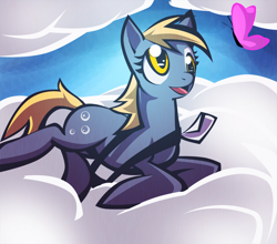 Size: 1000x880 | Tagged: safe, artist:luckys-kitsune, derpy hooves, pegasus, pony, female, mare