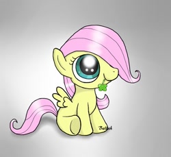 Size: 935x855 | Tagged: safe, artist:izelyca, fluttershy, pegasus, pony, female, filly, pink mane, yellow coat