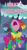 Size: 350x650 | Tagged: safe, pinkie pie, earth pony, pony, bratty pie, caption, clothes, costume, d:, eyes closed, flugelhorn, jester, jester motley, jester pie, kicking, nose in the air, open mouth, pink text, tongue out, uvula