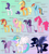 Size: 2000x2200 | Tagged: safe, artist:jase1505, derpibooru import, applejack, fluttershy, pinkie pie, princess celestia, princess luna, rainbow dash, rarity, sci-twi, sunset shimmer, twilight sparkle, twilight sparkle (alicorn), alicorn, earth pony, pegasus, pony, unicorn, bat wings, chart, diverse body types, diversity, female, height difference, horn, hybrid wings, leonine tail, mare, wings