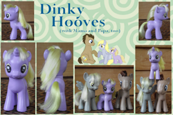 Size: 720x480 | Tagged: safe, artist:phasingirl, derpy hooves, doctor whooves, pegasus, pony, blonde, blonde mane, blonde tail, blue eyes, female, filly, gray coat, mare, wings