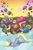 Size: 600x910 | Tagged: safe, artist:amy mebberson, idw, derpy hooves, fluttershy, pinkie pie, rarity, pegasus, pony, unicorn, comic, cover, female, mare, muffin, official, official comic, that pony sure does love muffins