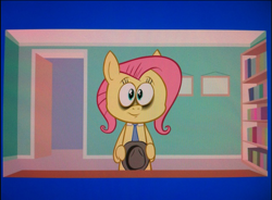 Size: 651x480 | Tagged: safe, artist:hotdiggedydemon, fluttershy, pegasus, pony, .mov, female, mare, swag.mov