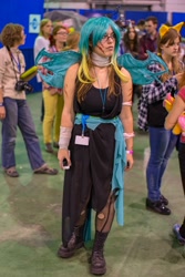 Size: 1440x2160 | Tagged: safe, queen chrysalis, human, clothes, cosplay, costume, irl, irl human, photo, rubronycon