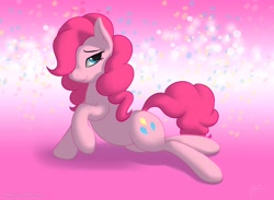 Size: 2500x1833 | Tagged: safe, artist:skipsy, pinkie pie, earth pony, pony, bedroom eyes, female, mare, solo