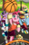 Size: 1242x1920 | Tagged: safe, artist:valcron, derpibooru import, applejack, fluttershy, pinkie pie, rainbow dash, rarity, spike, twilight sparkle, twilight sparkle (alicorn), alicorn, dragon, earth pony, pegasus, pony, semi-anthro, unicorn, armpits, basketball, clothes, featured image, female, get dunked on, hoof hold, male, mane seven, mane six, mare, open mouth, slam dunk, sweatband, wide eyes