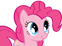 Size: 1600x1192 | Tagged: safe, artist:koeper, pinkie pie, earth pony, pony, scrunchy face, simple background, transparent background, vector