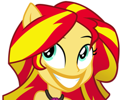 Size: 771x635 | Tagged: safe, edit, sunset shimmer, equestria girls, rainbow rocks, smiling, solo, wat