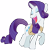 Size: 4400x4500 | Tagged: safe, artist:mihaaaa, rarity, pony, unicorn, absurd resolution, clothes, simple background, singing, transparent background, vector, vest