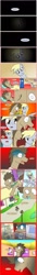 Size: 2480x18000 | Tagged: safe, artist:edowaado, derpy hooves, doctor whooves, earth pony, pegasus, pony, comic:rise of the cyber pony, comic, crying, doctor who, female, male, mare, stallion, tardis