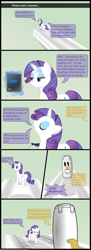 Size: 744x2033 | Tagged: safe, artist:fimstargazer, prince blueblood, rarity, pony, unicorn, fighting is magic, blueabuse, comic, sandbag, super smash bros.