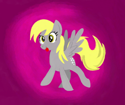 Size: 900x758 | Tagged: safe, artist:subtlepixel, derpy hooves, pegasus, pony, female, happy, mare, tongue out