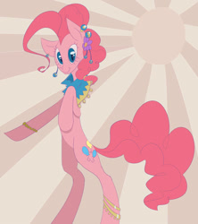 Size: 900x1013 | Tagged: safe, artist:silfidum, pinkie pie, earth pony, pony, friendship is witchcraft, gypsy pie, romani