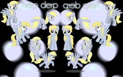 Size: 1900x1200 | Tagged: safe, derpy hooves, pegasus, pony, female, mare, mirrored, wallpaper