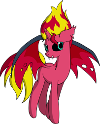 Size: 840x1037 | Tagged: safe, artist:faeizumine, sunset satan, sunset shimmer, demon, pony, equestria girls, cute, equestria girls ponified, ponified, solo