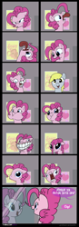 Size: 900x2585 | Tagged: safe, artist:nnxmnd, artist:professor-ponyarity, pinkie pie, earth pony, pony, spanish, translation