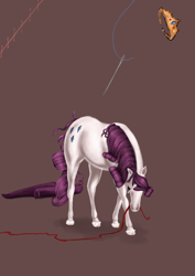 Size: 2480x3508 | Tagged: safe, artist:rubi-era, rarity, pony, unicorn, female, horn, mare, realistic, white coat