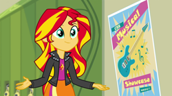 Size: 1904x1064 | Tagged: safe, screencap, sunset shimmer, equestria girls, rainbow rocks, scrunchy face, solo