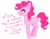 Size: 459x355 | Tagged: safe, artist:nyoncat, pinkie pie, earth pony, pony, female, mare, pink coat, pink mane, solo, tumblr