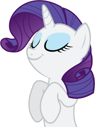 Size: 6000x7975 | Tagged: safe, artist:vladimirmacholzraum, rarity, pony, unicorn, absurd resolution, simple background, smug, smugity, solo, transparent background, vector