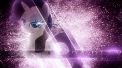 Size: 1024x576 | Tagged: safe, artist:tzolkine, rarity, pony, unicorn, female, horn, mare, wallpaper, white coat