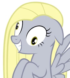 Size: 919x1024 | Tagged: safe, derpy hooves, pegasus, pony, contemplating insanity, female, mare, pinkamena diane pie, recolor