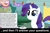 Size: 1024x672 | Tagged: safe, rarity, pony, unicorn, comic:celestia's servant interview, caption, interview, meta