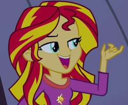 Size: 877x714 | Tagged: safe, edit, edited screencap, screencap, sunset shimmer, equestria girls, rainbow rocks, clothes, pajamas, solo