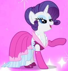 Size: 605x633 | Tagged: safe, screencap, rarity, pony, unicorn, too many pinkie pies, female, horn, mare, white coat