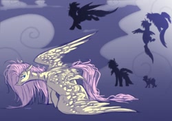 Size: 612x432 | Tagged: safe, artist:geckofly, fluttershy, pegasus, pony, crying, female, mare, pink mane, yellow coat