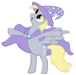 Size: 1398x1374 | Tagged: safe, artist:pustulioooooo, derpy hooves, pegasus, pony, costume, female, mare, simple background, transparent background, vector