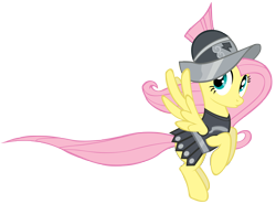 Size: 5000x3700 | Tagged: safe, artist:theflutterknight, fluttershy, private pansy, pegasus, pony, simple background, solo, transparent background, vector